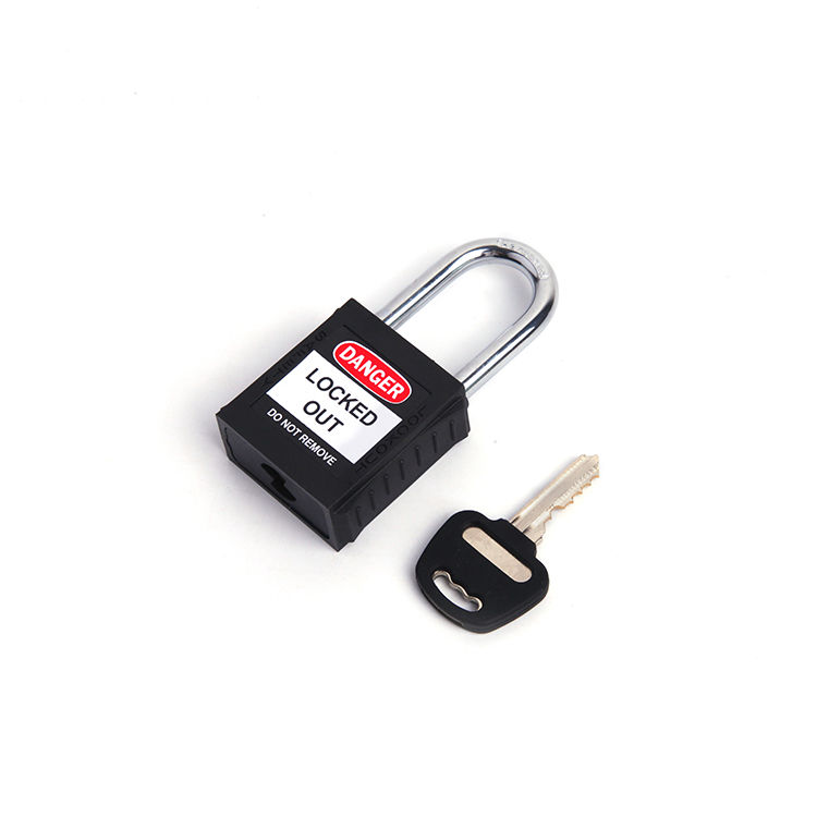 新款高安全性硬化实心钢卸扣安全挂锁